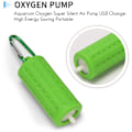 Pikkukuva 5 / 5: Mini USB -ilmastuspumppu, akvaarion ilmastuslaite, happipumppu, kalastukseen, erittäin hiljainen, miniakvaario - vihreä