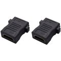Miniatyrbilde 5 av 5: Hdmi 2-Port 1080P Veggmontert Plate Panel Socket Kobling Socket Deksel Hot