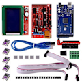 Miniatyrbillede 1 af 5: 3D Printer Kit til Ramps1.4 Kontrolkort + Opgraderet Bundkort 2560 R3 LCD 12864 DRV8825 Driver med Varme