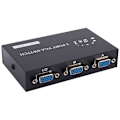 Miniatyrbilde 4 av 5: 2X 1920X1440 VGA-bryter 2-Inn-1-Ut 2 Switcher Splitter-boks