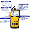 Pikkukuva 4 / 5: OBD2-skanneri, yleinen OBD II -skanneri, auton moottorin vikakoodinlukija, CAN-diagnostiikkatyökalu OBDII-protokollaautoille vuodesta 1996 (keltainen)