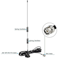 Miniatyrbilde 2 av 3: Ham Radio Politiskannerantenne Amatørradio Mobil Radio Skannerantenne Magnetisk Base Bnc Hannantenne Kompatibel