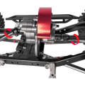 Miniatyrbild 3 av 5: CNC Metall Reverseringsväxellåda för Axial SCX10 I II 1/10 RC Crawler Bil Uppgraderingar Delar Tillbehör,1