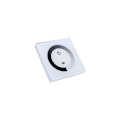 Miniatyrbillede 2 af 5: DC 12-24V LED Touch-vægpanel med lysstyrkejusterbar dimmer til at justere lys (Farve: Hvid)
