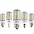 Miniatyrbillede 1 af 5: LED Pære, 1 stk. Majslys E27 E14 220V LED SMD 5730 LED Pære 24-165L LUGELIER ALLUX DE LA Bougie