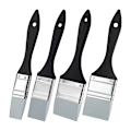 Miniatyrbillede 1 af 5: 4 stk. silikone maling pensel sæt farve shaper silikone pensel til harpiks maling pensel, 1 1,5 2 2,5 tommer