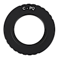 Miniatyrbillede 1 af 5: CCTV-kamera C-mount-objektiv til Q Q10 Q-S1 til C-PQ C-P/Q-kameramonteringsadapterring