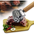 Miniatyrbillede 5 af 5: Rustfrit Stål Kødkøber, Rullende Krydder Kødkøber, Steak Kødkøber Schnitzel, Køkken Kødkøber, til Steak, Kylling, Fisk, Svin