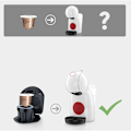 Miniatyrbild 2 av 5: Ersättningsbar kaffepulveradapterhållare espressomaskin, B