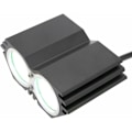 Miniatyrbilde 5 av 5: Front LED hode- og sykkellys med 8000 mAh batteri 2000 lumen 2 x T6 XLamp
