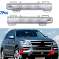 Miniatyrbilde 2 av 5: 2X for W166 ML350 ML400 X204 GLK350 2012-2015 Bil LED Dagskjørelys DRL Tåkelys 2049065501