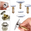 Miniatyrbild 2 av 5: Pop-Up Click-Clac Avlopp 69mm för Badkar, Köksho, Badrumshö, Krompläterad Massiv Mässing Propp