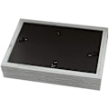 Miniatyrbilde 5 av 5: Dobbel fotoramme 4X6 tommer rustikk grå tre hengslet sammenleggbar fotoramme, bryllup, farsdagsgaver fra mor