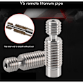 Miniatyrbild 2 av 5: Lämplig för 3D-skrivartillbehör TC4 Titanlegering Rör Fjärrkontroll V6 Helmetall 1.75Mm (3-pack)