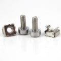 Pikkukuva 4 / 5: 100 kpl niklattuja ruuveja naaras istukka mutterit M6X16Mm tietokoneen kytkentäpaneeli verkko lisävarusteet palvelin PDU