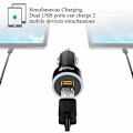 Miniatyrbilde 3 av 5: For Bil Rask Bil Lader Hurtig Ladning 3.0 Dual USB Port Adapter 35W for IPhone 12 Pro Max Mini XR 11 7 8 Plus