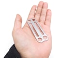Miniatyrbilde 4 av 5: Scuba Diving Sidemount Tri-Glide Belt BCD Attachment Buckle Rope Retainer Attachment Buckle