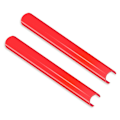 Miniatyrbilde 1 av 5: Rød bil stripe klistremerke deksel ramme for- F20 F22 F23 F30 F32 G20 grill trim striper dekorasjon styling