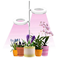 Miniatyrbillede 5 af 5: LED Grolys - 12H Automatisk Tidsstyring Justerbar Ring til Havepotteplanter Starter