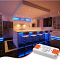Miniatyrbilde 5 av 5: LED-transformator Inngang 220-240V Utgang DC 12V 1.25A 15W LED-pære Driver Konverter Driver Konstant Spenning Strømforsyning, Pakke med 4