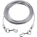 Miniatyrbilde 1 av 5: Bindestreng for hunder opptil 80 kg, 10M (hvit), Ledning for små, mellomstore eller store hunder (hvit, 10M)