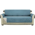 Miniatyrbilde 1 av 5: Sofa Trekk Vendbar Quiltet Møbelbeskytter Trekk, Sofa Trekk for 3-seters Sofa med 2\" Elastisk Stropp, Sofa Trekk 3-seters Maskinvaskbar