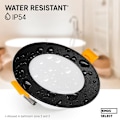 Miniatyrbilde 2 av 5: LED Nedfelt Downlight LED Takspotter IP54 for Bad, Våtrom, Varmt Hvit 3000K Sett med 3 Ekstra Flat Runde LED Spotter 7 Watt (7W) /