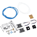 Miniatyrbillede 1 af 5: MK8 Fuldstændig Metal Strip Extruder + Smoother + PTFE Rør + Fjeder + Silikon Dæk Tilbehørssæt til 3D Printer
