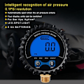 Miniatyrbild 3 av 5: Digitalt däcktrycksmätare Däcktestare Display Lufttrycksmätare 1/8 gänganslutning