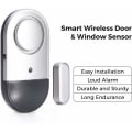Miniatyrbillede 5 af 5: Personlig Sikkerhedsdør- og Vinduealarm Trådløs Dør- og Vindue Sensor Smart Indbrudsalarm, Dørsensor