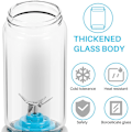 Miniatyrbild 5 av 5: Bärbar Juice Blender Usb Saftkopp Multifunktionell Fruktblender Sex-Blads Blender Smoothies - Blå