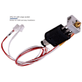 Miniatyrbilde 2 av 5: Anet ET5 ET5X ET5Pro 3D-skriver Ekstruderhode Hot End Kit, 24V 40W, Inkludert Oppvarmingsrør, Termistor, 0,4 mm Dys