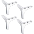 Miniatyrbilde 1 av 5: Moderne trekantede møbelbein i metall, utskiftbare møbelbein, trekantmøbelbein, TV-seng, sofabein, møbelbaser, sofabordbein, DIY