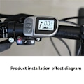 Pikkukuva 3 / 5: Ebike-näyttö VLCD6 6-napainen LCD-näyttö TONGSHENG TSDZ2 sähköpyörän keskimoottorille