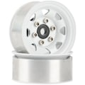 Pikkukuva 3 / 5: 4 kpl 1,55 Beadlock Metal Wheel Rim Hub 1/10 RC-autoon Axial Jr 90069 D90 CC01 LC70, 1
