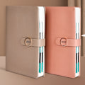 Miniatyrbillede 5 af 5: 2022 Planlægger Organizer A5 Notebook og Journal Spænde Notesblok Kontor Skitsebog Papirvarer Studerende Notebook Journal, Grå