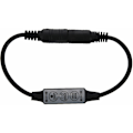 Pikkukuva 1 / 5: Matala profiili Inline Controller Mini 3 Key Dimmerit mustalle LED-nauhalle