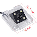 Miniatyrbillede 5 af 5: 4LED Bil Bakkamera Backup Kamera til X204 2008-2016