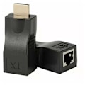 Miniatyrbild 1 av 4: HDMI-förlängare, HDMI till RJ45 nätverkskabel förlängare omvandlare repeater, 30M HDMI till RJ45 nätverkskabel förlängare omvandlare adapter repeater över Cat 5