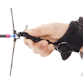 Miniatyrbillede 5 af 5: 318 Armbånd Spreder Krog Kæbe Spreder Håndled Spreder Håndled Håndtag Justerbar Ruskind Fløjl Komposit Bueskydning Release 1