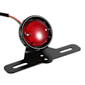 Pikkukuva 2 / 5: Moottoripyörän LED-retro punainen takavalo jarruvalo Hondalle/Yamaha
