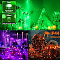 Miniatyrbild 5 av 5: Halloween-fairysträngljus, 20M 200 LED Färgväxlande Orange Halloween-ljus med fjärrkontroll, för Halloween Jul inomhusrum