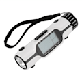 Miniatyrbillede 5 af 5: Digital LED Rejselygte med Tidszoner, til Rejser - med Termometer og Baggrundsbelyst Display