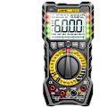 Miniatyrbillede 1 af 5: SZ19 Digital Multimeter 6000 Tællinger Multimeter Avometer Transistor Kondensator Tester Professionel LCR Meter (Pro Sort)