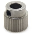 Miniatyrbillede 1 af 5: 3D Printer Tilbehør, 36 Tand Foder Gear, Foderhjul, Rustfrit Stål Ekstrudering