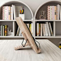 Miniatyrbilde 3 av 5: Justerbar trestativ for lesing, sammenleggbar bokstativ, nettbrett, skrivebordsarrangør for hjemmestudierom