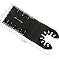 Miniatyrbilde 5 av 5: 10 stk 34mm Multiverktøyblader Oscillerende Blad Karbonstål DIY Multifunksjonsverktøy for Sagging Kapping Skraping Forming Polering og Fjerning av Fugen