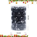 Miniatyrbilde 2 av 5: Julekulepynt, sett med 34 julekuler 4 cm/1,57 tommer, juletrepyntkuler, hengende pynt