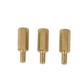 Miniatyrbilde 3 av 5: 50 stk M3 hann x M3 11 mm lengde messingtråd PCB stand-off standoffs