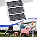 Miniatyrbillede 4 af 5: 22\" RV-trincovers, 8\"-10\" dybe RV-trinmåtter, RV-trappecovers/egetrin, røggrå